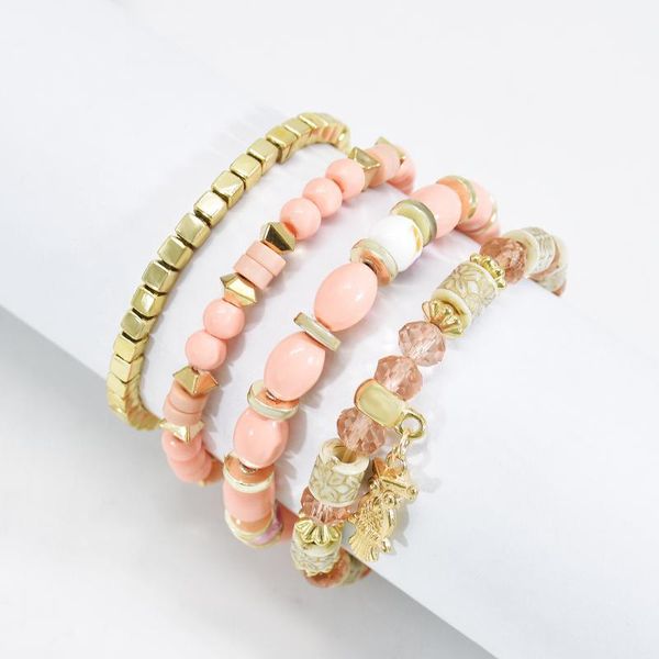 beaded, strands 4-piece set of handmade beaded bracelets for women 6 different colors multi-layer stone summer beach party jewelry, Black
beaded, strands 4-piece set of handmade beaded bracelets for women 6 different colors multi-layer stone summer beach party jewelry, Black