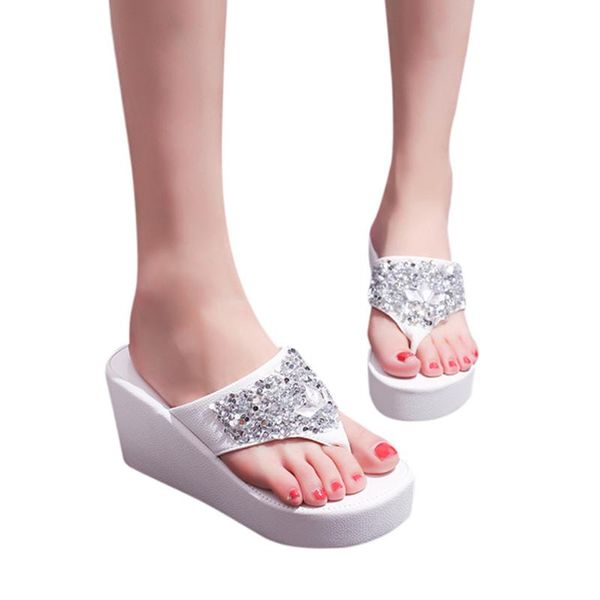 slippers women's summer flip flops crystal rhinestone wedges 2021 fashion clip toe beach shoes sandals, Black
slippers women's summer flip flops crystal rhinestone wedges 2021 fashion clip toe beach shoes sandals, Black