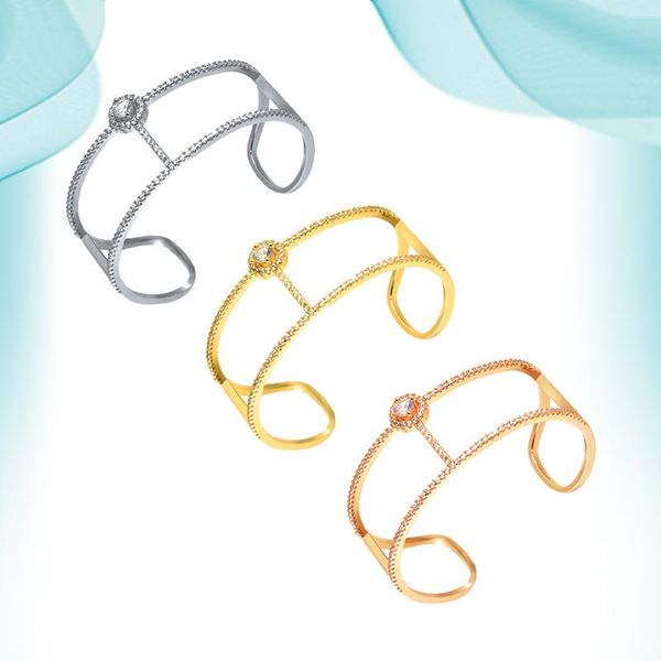 bangle punk women jewelry hand bracelet couple cuff charm bangles crystal gold color natural stones luxury fashion, Black
bangle punk women jewelry hand bracelet couple cuff charm bangles crystal gold color natural stones luxury fashion, Black