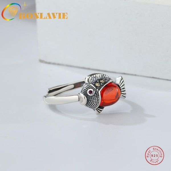 accessories s925 sterling silver fish ring ladies fashion trend marcasite old inlaid garnet cluster rings, Golden;silver
accessories s925 sterling silver fish ring ladies fashion trend marcasite old inlaid garnet cluster rings, Golden;silver