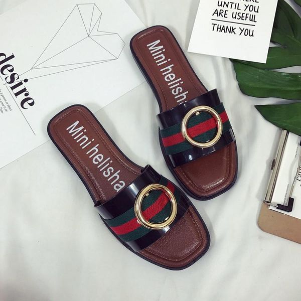 summer fashion wear h-slippers women's water drill port wind flat bottom beach sandal woman slippers, Black
summer fashion wear h-slippers women's water drill port wind flat bottom beach sandal woman slippers, Black