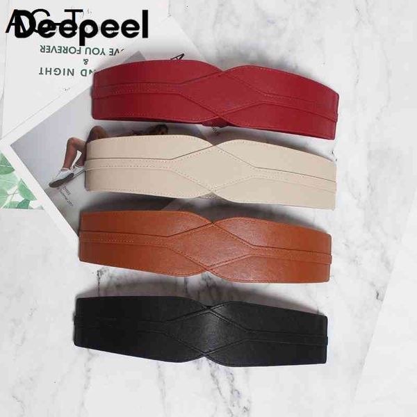 deepeel1pc 7.7*71cm women's elastic waistband fashion corset cummerbunds wide female pu leather decoration belt for dress cb707, Black;brown
deepeel1pc 7.7*71cm women's elastic waistband fashion corset cummerbunds wide female pu leather decoration belt for dress cb707, Black;brown