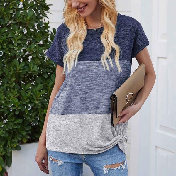 women splicing losoe tshirt summer vogue casual t-shirt vintage streetwear short sleeve o-neck tee t-sjirt #t1q women's, White
women splicing losoe tshirt summer vogue casual t-shirt vintage streetwear short sleeve o-neck tee t-sjirt #t1q women's, White