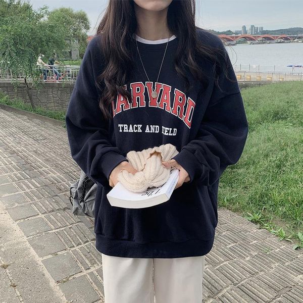 women's hoodies & sweatshirts qooth oversized gothic harajuku streetwear chic letter print sweatshirt navy grey women loose pullover qt, Black
women's hoodies & sweatshirts qooth oversized gothic harajuku streetwear chic letter print sweatshirt navy grey women loose pullover qt, Black