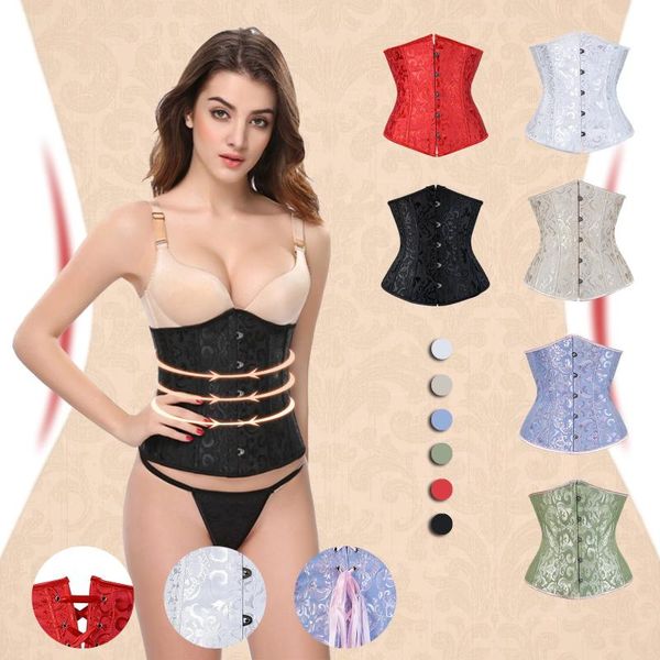 waist support womens floral trim corset latex trainer belly slim belt body shaper modeling strap steel boned cincher gaine, Black;gray
waist support womens floral trim corset latex trainer belly slim belt body shaper modeling strap steel boned cincher gaine, Black;gray