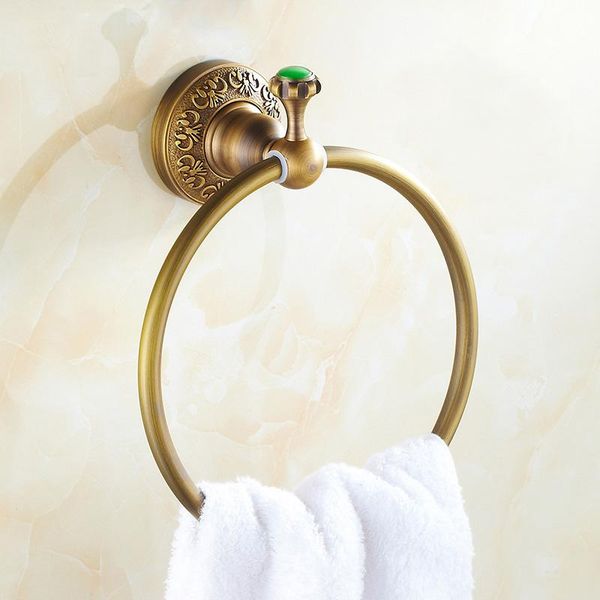 luxury jade retro solid brass hand towel holder bathroom accessories wall mounted ring round antique rack ssl-s08 rings
luxury jade retro solid brass hand towel holder bathroom accessories wall mounted ring round antique rack ssl-s08 rings