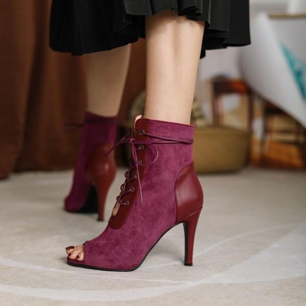 boots elegant ankle prom woman stilettos high heels sandalias women dance shoes hollow for women's sandals latin, Black
boots elegant ankle prom woman stilettos high heels sandalias women dance shoes hollow for women's sandals latin, Black