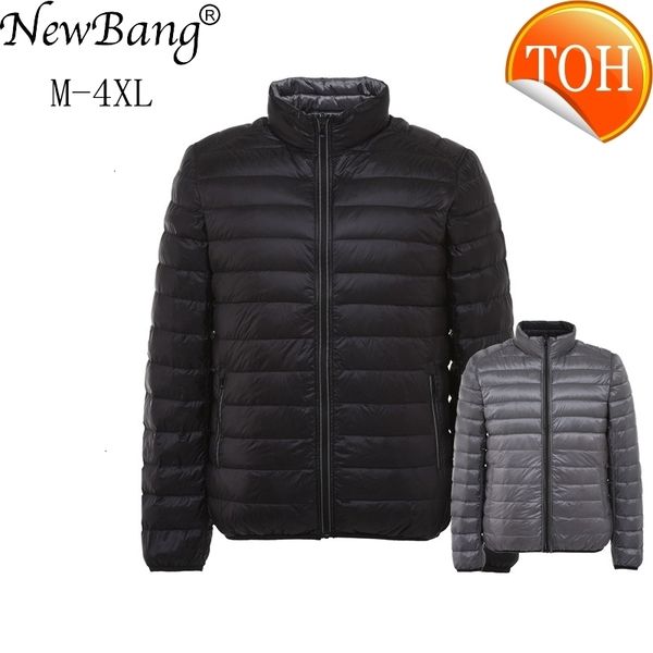 down newbang brand jacket men's ultra light men autumn winter double side feather reversible lightweight warm parka, Black
down newbang brand jacket men's ultra light men autumn winter double side feather reversible lightweight warm parka, Black