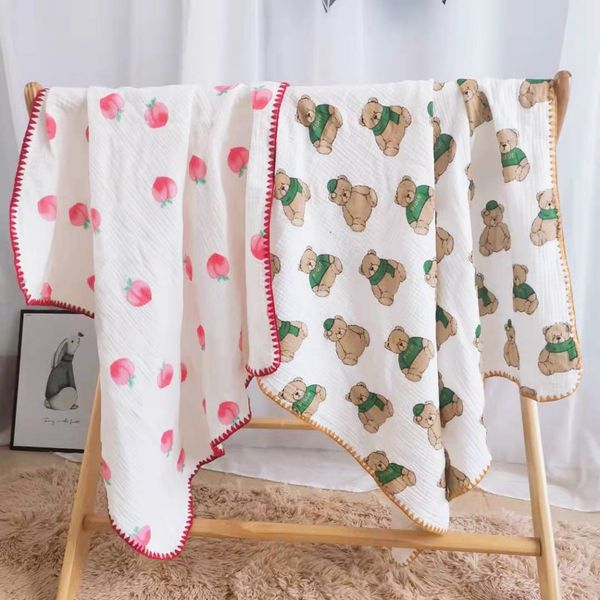 infant bath towels children blankets printed muslin four-layer high density crepe cotton cloud gauze towel marshmallow newborn swaddling 9 d
infant bath towels children blankets printed muslin four-layer high density crepe cotton cloud gauze towel marshmallow newborn swaddling 9 d