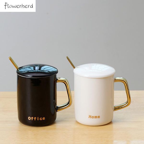 mugs gold-plated ceramic mug coffee tea coffeeware pottery cup water cups office couple with lid spoon gift box
mugs gold-plated ceramic mug coffee tea coffeeware pottery cup water cups office couple with lid spoon gift box