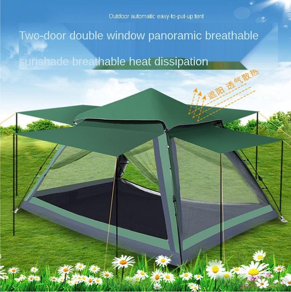 camping tent outdoor square speed lazy double-deck sun beach rain-proof automatic tents and shelters
camping tent outdoor square speed lazy double-deck sun beach rain-proof automatic tents and shelters