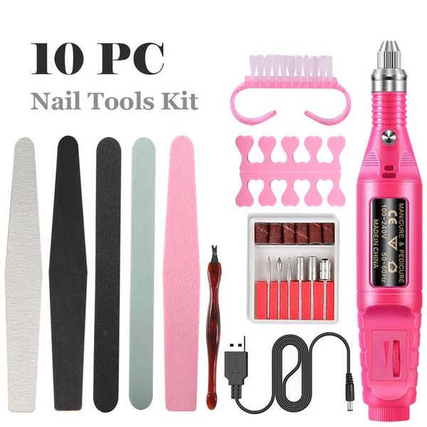 nail art kits 10 pc manicure set usb polishing machine for uv gel polish file strip finger divider dust brush care tools diy kit
nail art kits 10 pc manicure set usb polishing machine for uv gel polish file strip finger divider dust brush care tools diy kit
