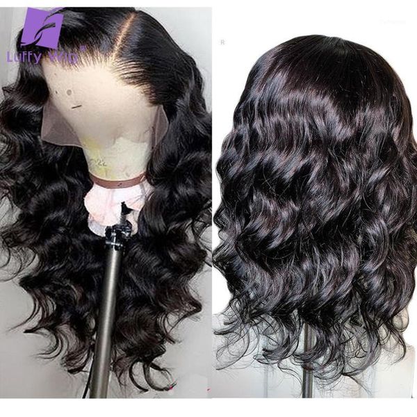 fake scalp human hair wigs 13x6 lace front wig natural wave glueless preplucked brazilian remy 150density for women luffy1, Black;brown
fake scalp human hair wigs 13x6 lace front wig natural wave glueless preplucked brazilian remy 150density for women luffy1, Black;brown