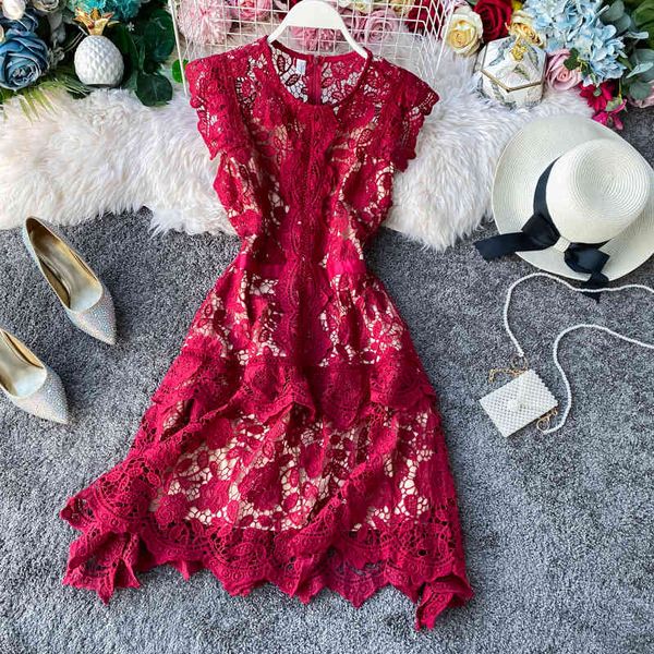 dresses autumn vintage lace patchwork hollow out mini dress women elegant irregular party vestidos fashion robe new, Black;gray
dresses autumn vintage lace patchwork hollow out mini dress women elegant irregular party vestidos fashion robe new, Black;gray