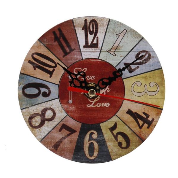 wall clocks home decor vintage style antique clock 1pc wood for kitchen office j23#40
wall clocks home decor vintage style antique clock 1pc wood for kitchen office j23#40