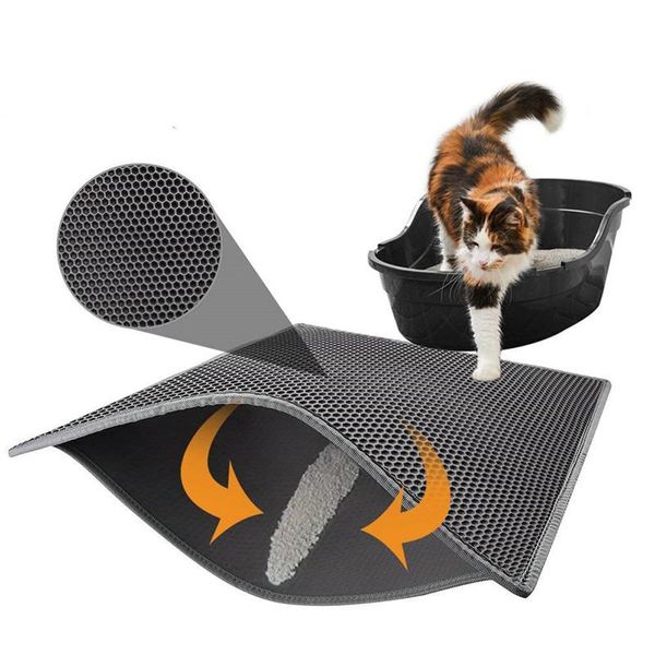 waterproof pet cat litter mat double layer non-slip bottom folding pad trapping for cats cleaning accessories beds & furniture
waterproof pet cat litter mat double layer non-slip bottom folding pad trapping for cats cleaning accessories beds & furniture