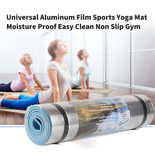 moisture proof sports pilates portable aluminum film non slip easy clean universal gym exercise pad outdoor fitness yoga mat mats
moisture proof sports pilates portable aluminum film non slip easy clean universal gym exercise pad outdoor fitness yoga mat mats