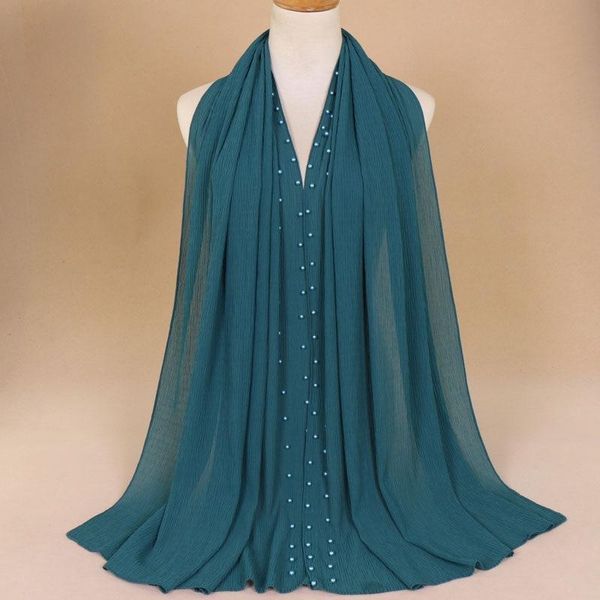 scarves ms21-sf29 pearl pleated solid women hijab ladies chiffon muslim head scarf, Blue;gray
scarves ms21-sf29 pearl pleated solid women hijab ladies chiffon muslim head scarf, Blue;gray