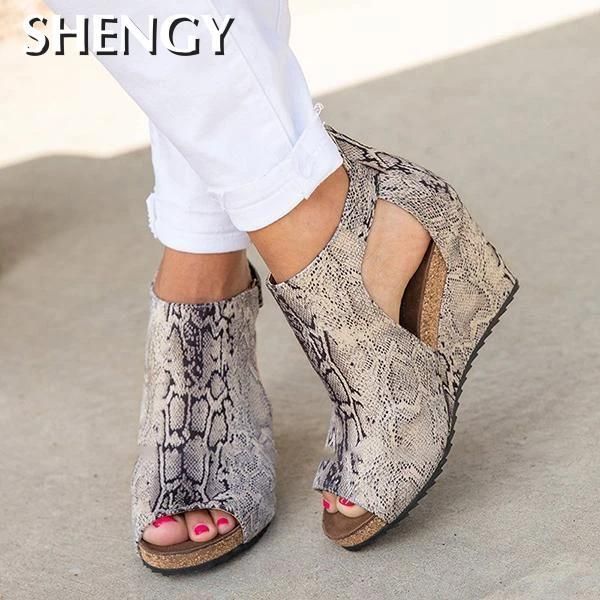 fashion women office summer sandals shoes buckle strap leisure platform wedges high heels, Black
fashion women office summer sandals shoes buckle strap leisure platform wedges high heels, Black