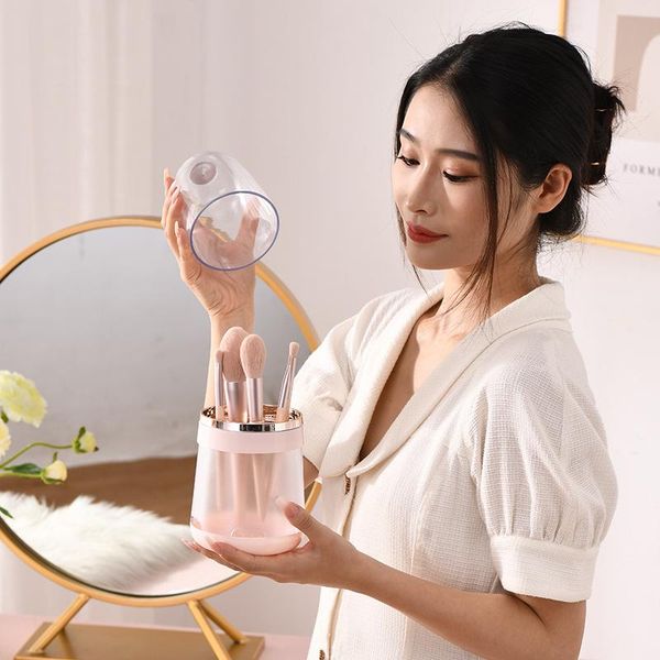 storage boxes & bins cool luxury style makeup brush, tube dressing table, eyebrow pencil, foundation maintenance box, dustproof hanger
storage boxes & bins cool luxury style makeup brush, tube dressing table, eyebrow pencil, foundation maintenance box, dustproof hanger