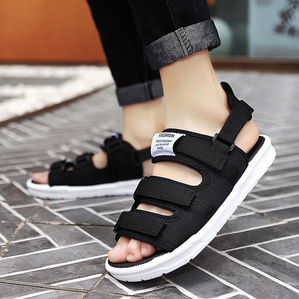 sandals men's summer student casual korean style lady couple trendy fashionable outdoor beach shoes large size, Black
sandals men's summer student casual korean style lady couple trendy fashionable outdoor beach shoes large size, Black
