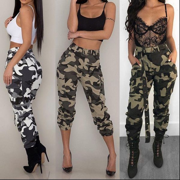 women pant arrival camo cargo trousers casual lady long pants camouflage clothing high waist pasnts pockets without belt, Black;white
women pant arrival camo cargo trousers casual lady long pants camouflage clothing high waist pasnts pockets without belt, Black;white
