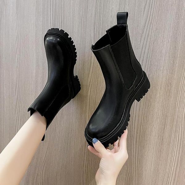 boots med heel round toe female shoes luxury designer clogs platform boots-women ladies rock ankle autumn fashion 2021 lolita, Black
boots med heel round toe female shoes luxury designer clogs platform boots-women ladies rock ankle autumn fashion 2021 lolita, Black