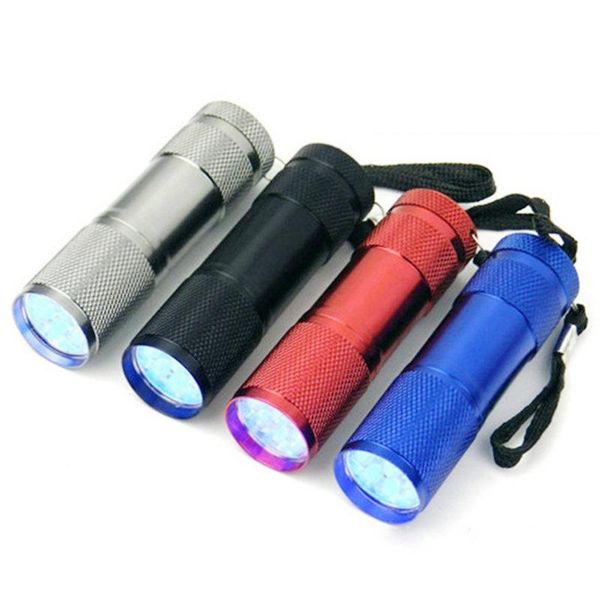 10pcs/lot 9 led uv aluminum torch money checking detector for pet dog cat urine stains flashlights torches
10pcs/lot 9 led uv aluminum torch money checking detector for pet dog cat urine stains flashlights torches