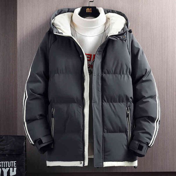 men's winter new trend cloth hooded fashion casual youth cotton padded et men's wear, Black
men's winter new trend cloth hooded fashion casual youth cotton padded et men's wear, Black