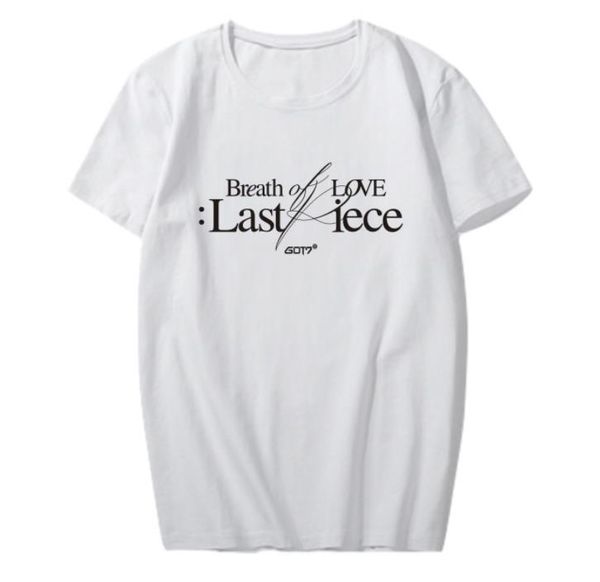 women's t-shirt kpop got7 breath of love same printing o neck t shirt for summer fashion short sleeve, White
women's t-shirt kpop got7 breath of love same printing o neck t shirt for summer fashion short sleeve, White