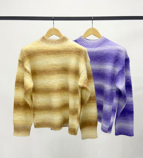 women's sweaters women gradient stripes sweater knitwear casual o-neck long sleeve female knit all-match jumper spring autumn winter, White;black
women's sweaters women gradient stripes sweater knitwear casual o-neck long sleeve female knit all-match jumper spring autumn winter, White;black