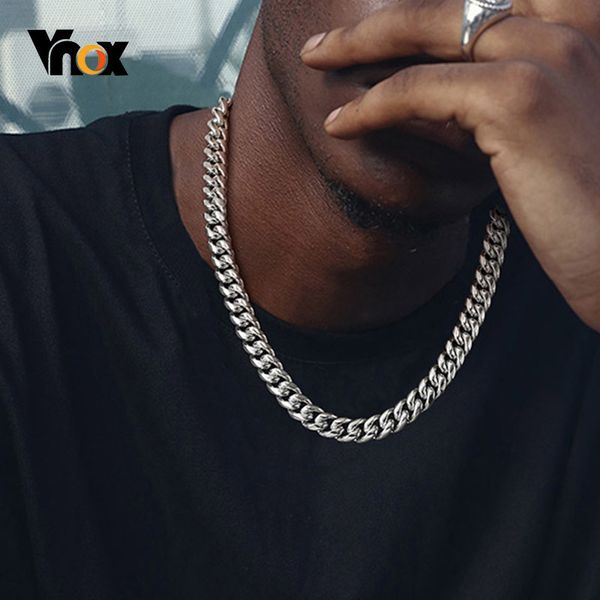 vnox 12mm heavy punk chain necklace for men, bold stainless steel cuban chain, chunky metal miami curb links, gothic rock collar, Silver
vnox 12mm heavy punk chain necklace for men, bold stainless steel cuban chain, chunky metal miami curb links, gothic rock collar, Silver