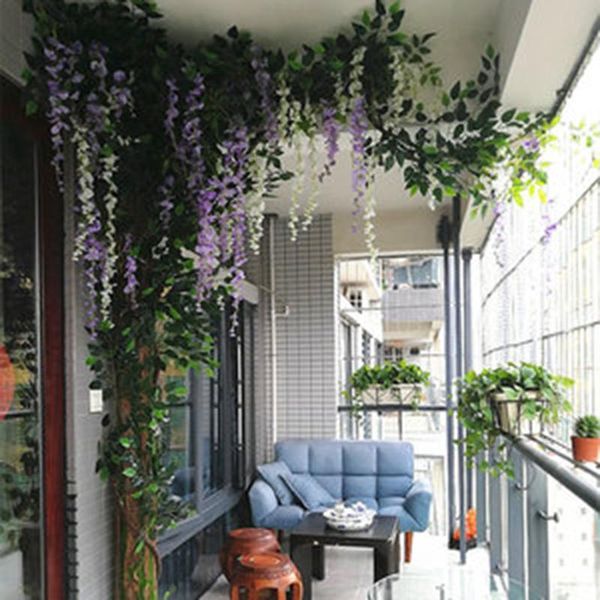 decorative flowers & wreaths 180cm wisteria artificial vine garland wedding arch decoration fake plants foliage rattan trailing faux ivy wal
decorative flowers & wreaths 180cm wisteria artificial vine garland wedding arch decoration fake plants foliage rattan trailing faux ivy wal