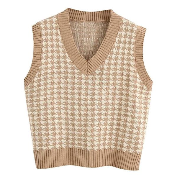women's sweaters fashion sleeveless vest sweater women pullover casual v neck knitted winter cute korean y2k preppy style 2021, White;black
women's sweaters fashion sleeveless vest sweater women pullover casual v neck knitted winter cute korean y2k preppy style 2021, White;black
