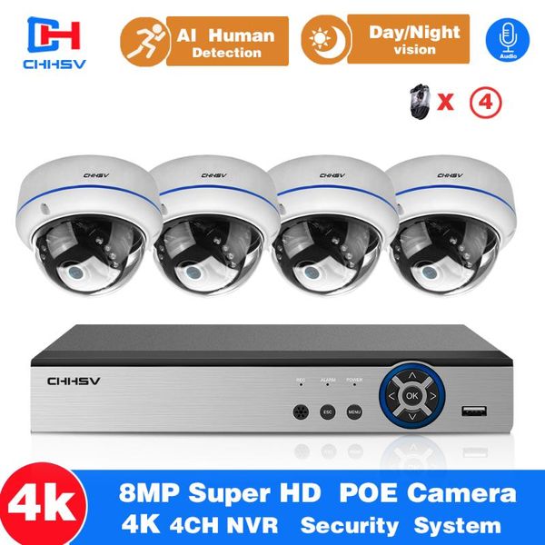 wireless camera kits 4ch 4k poe nvr kit security system 8.0mp hd dome audio ip cameras ir indoor night vision cctv video surveillance set
wireless camera kits 4ch 4k poe nvr kit security system 8.0mp hd dome audio ip cameras ir indoor night vision cctv video surveillance set