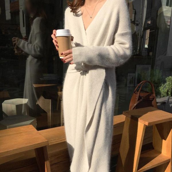 casual dresses belted cashmere sweater dress women fashion office lady v kneck long sleeve knitted tc21, Black;gray
casual dresses belted cashmere sweater dress women fashion office lady v kneck long sleeve knitted tc21, Black;gray