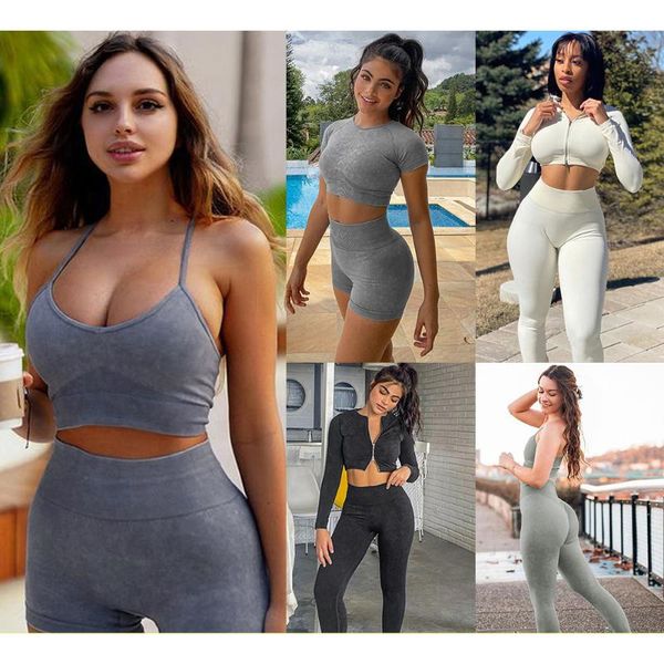 yoga outfit women fitness sport suit seamless set long sleeve coat clothing female gym suits wear running clothes
yoga outfit women fitness sport suit seamless set long sleeve coat clothing female gym suits wear running clothes