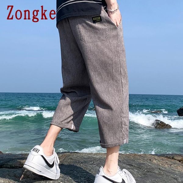 zongke 2021 solid casual calf-length pants men trousers joggers sweatpants hip hop streetwear male plus size m-4xl men's, Black
zongke 2021 solid casual calf-length pants men trousers joggers sweatpants hip hop streetwear male plus size m-4xl men's, Black