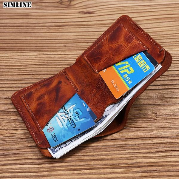 wallets simline 2021 100% genuine leather wallet for men male vintage cowhide simple style short small slim bi-fold purse card holder, Red;black
wallets simline 2021 100% genuine leather wallet for men male vintage cowhide simple style short small slim bi-fold purse card holder, Red;black