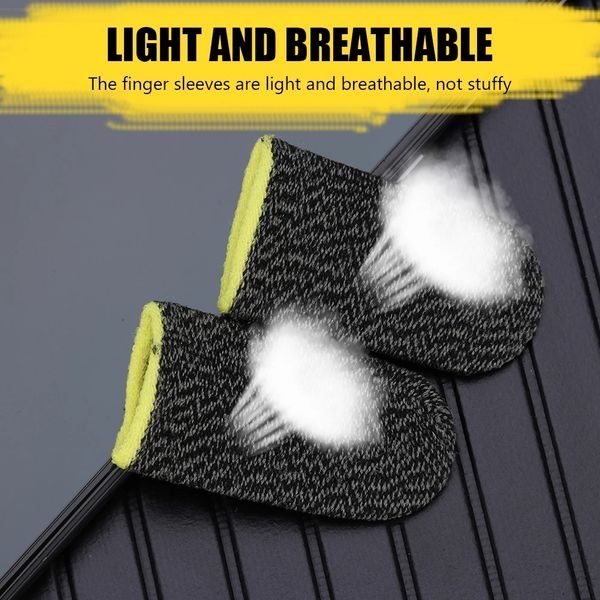 Gaming Finger Sleeve Breathable Fingertips For PUBG Mobile Games Touch Screen Finger Nintendo switch switch accessories Triggers
Gaming Finger Sleeve Breathable Fingertips For PUBG Mobile Games Touch Screen Finger Nintendo switch switch accessories Triggers