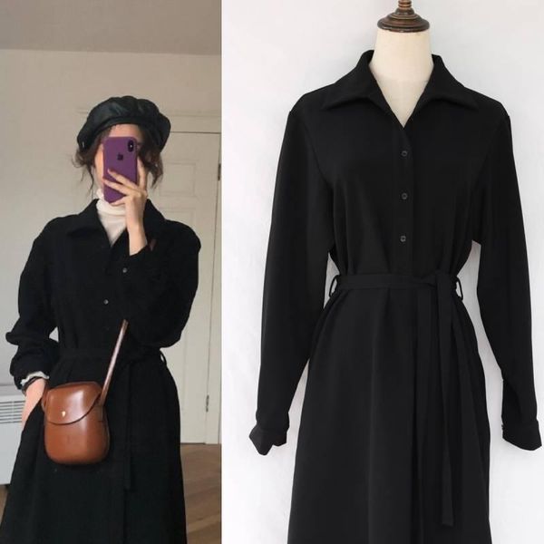 s-xl plus size spring dress girls boho solid female vintage party oversize long sleeve women dresses robe vestido casual, Black;gray
s-xl plus size spring dress girls boho solid female vintage party oversize long sleeve women dresses robe vestido casual, Black;gray