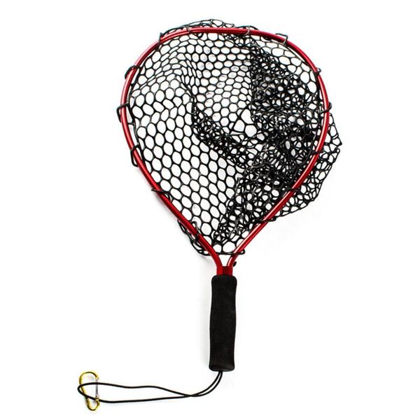 release aluminum alloy mesh landing net strong handheld outdoor sports monofilament fishing tools with lanyard catch accessories
release aluminum alloy mesh landing net strong handheld outdoor sports monofilament fishing tools with lanyard catch accessories