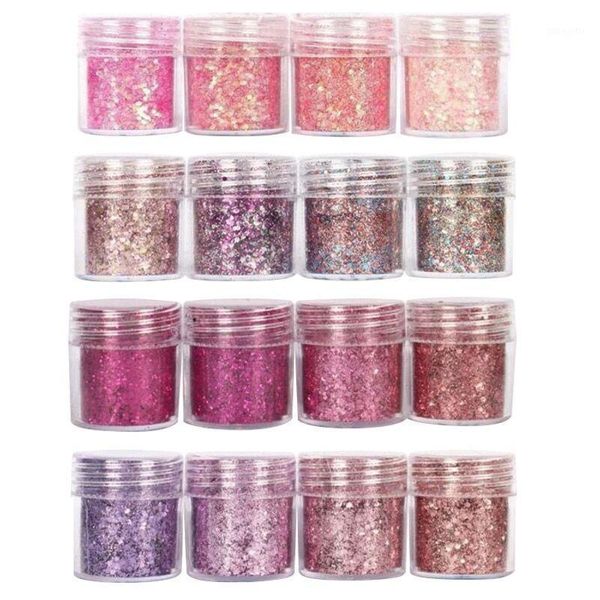 set of 4 chunky pink series nail glitter powder sequins for art decoration gradient ultra-fine glitter1, Silver;gold
set of 4 chunky pink series nail glitter powder sequins for art decoration gradient ultra-fine glitter1, Silver;gold