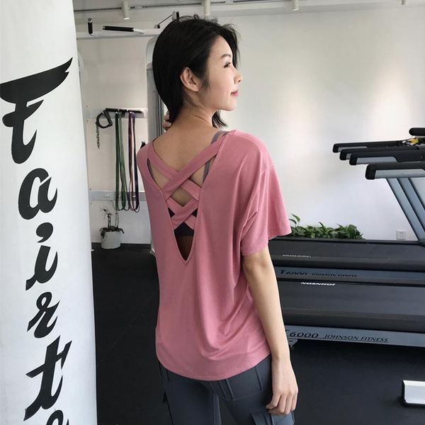 yoga outfit plus size s-4xl shirts women loose gym workout running t-shirts quick-dry short sleeve cross back fitness tee
yoga outfit plus size s-4xl shirts women loose gym workout running t-shirts quick-dry short sleeve cross back fitness tee