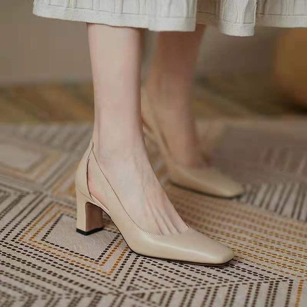 dress shoes 2021 women pumps bridal wedding square toe slingback thick high heels designer brand chunky ladies office slip-on, Black
dress shoes 2021 women pumps bridal wedding square toe slingback thick high heels designer brand chunky ladies office slip-on, Black