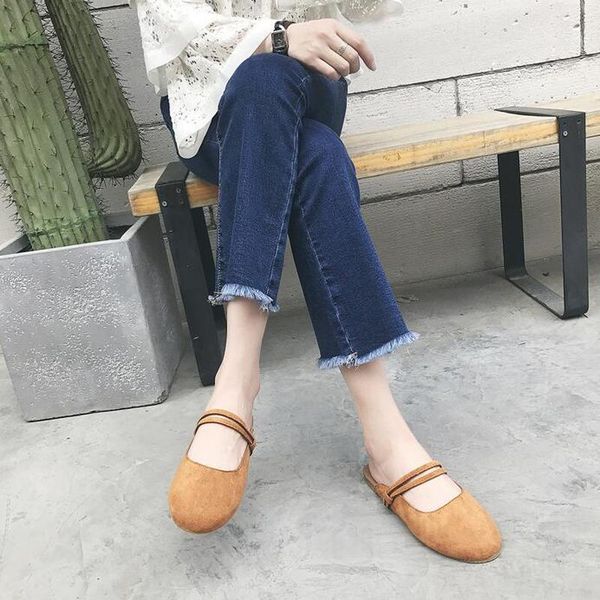 slippers sandals 2021 summer wave retro round head flats comfortable women's women slides, Black
slippers sandals 2021 summer wave retro round head flats comfortable women's women slides, Black