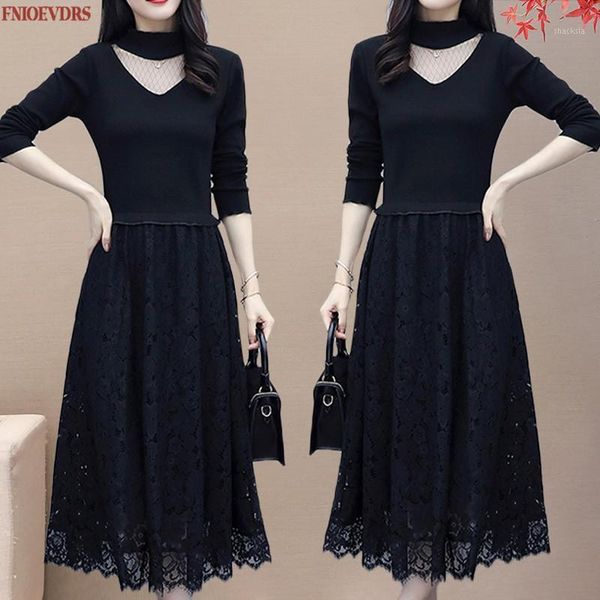 women winter spring basic wear elegant feminine solid collar turtleneck black long dress casual dresses, Black;gray
women winter spring basic wear elegant feminine solid collar turtleneck black long dress casual dresses, Black;gray