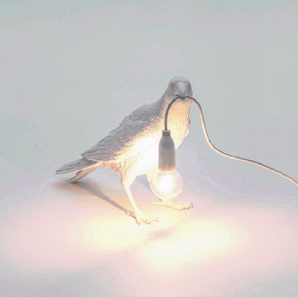 bird table lamp italian seletti light led desk lucky living room bedroom bedside raven home decor fixtures wall 
bird table lamp italian seletti light led desk lucky living room bedroom bedside raven home decor fixtures wall