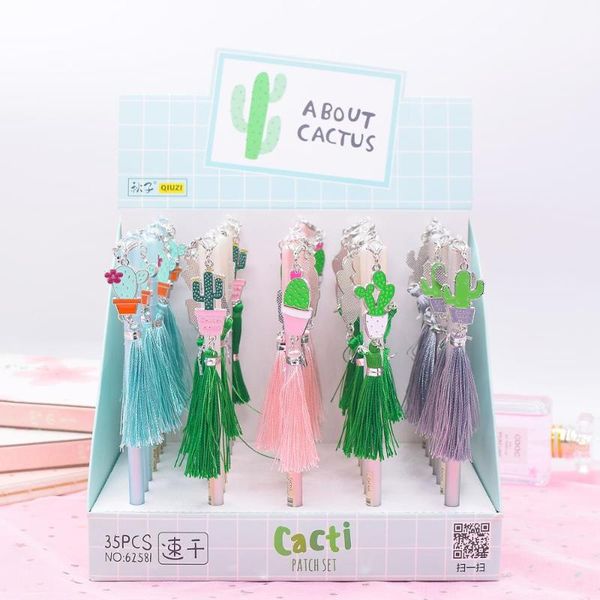 gel pens 36 pcs/lot cactus pendant pen cute 0.5mm black ink signature office school writing supplies stationery gift
gel pens 36 pcs/lot cactus pendant pen cute 0.5mm black ink signature office school writing supplies stationery gift