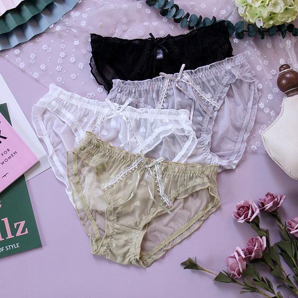women's underwear sweet love bandage bow mesh transparent briefs teen girl low waist lace student panties underpants, Black;pink
women's underwear sweet love bandage bow mesh transparent briefs teen girl low waist lace student panties underpants, Black;pink